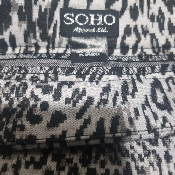 NWT Soho Appearal LTD. Cheetah Skirt size Large - Picture 3 of 3